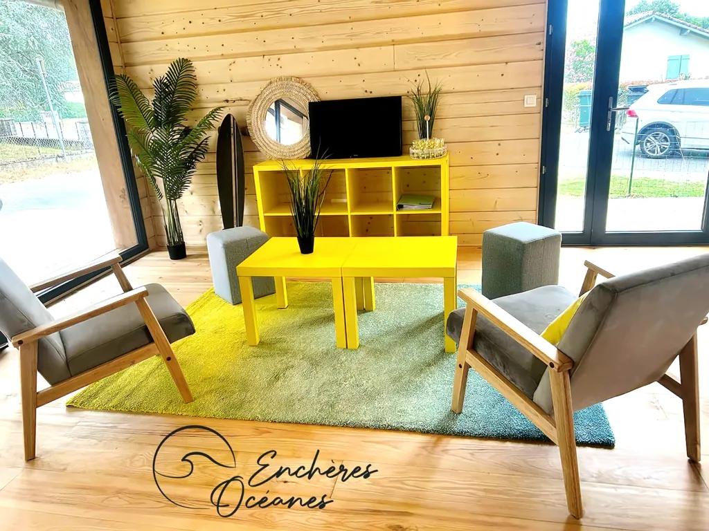 Maison neuve en ossature bois à Magescq, 3 chambres et terrasse 