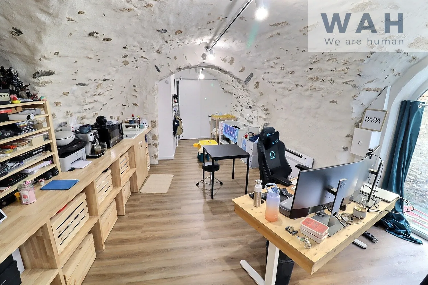 Vente maison de village de 140 m² avec studio, cour et garage à Cabrières 