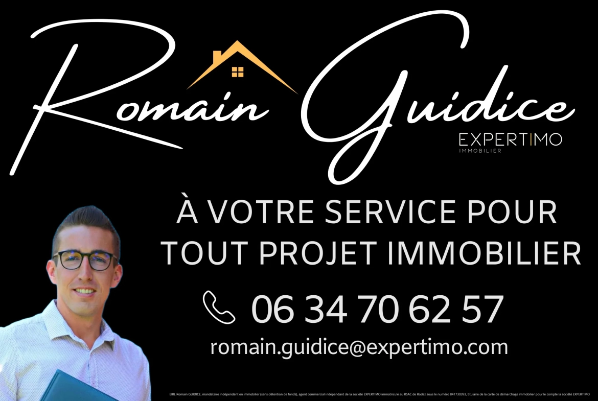 Maison familiale de type 7 avec piscine à Saint-Rome-de-Cernon - 137 m² 