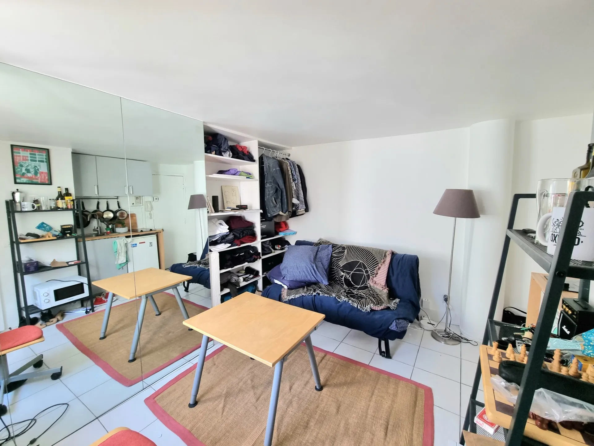 Studio à vendre au dernier étage rue Dauphine, Paris 6e, secteur recherché 