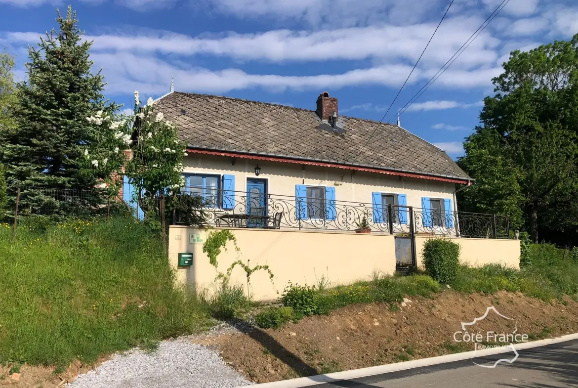 Très belle maison avec vue imprenable et terrain de 2805 m² à Renneval, Aisne 