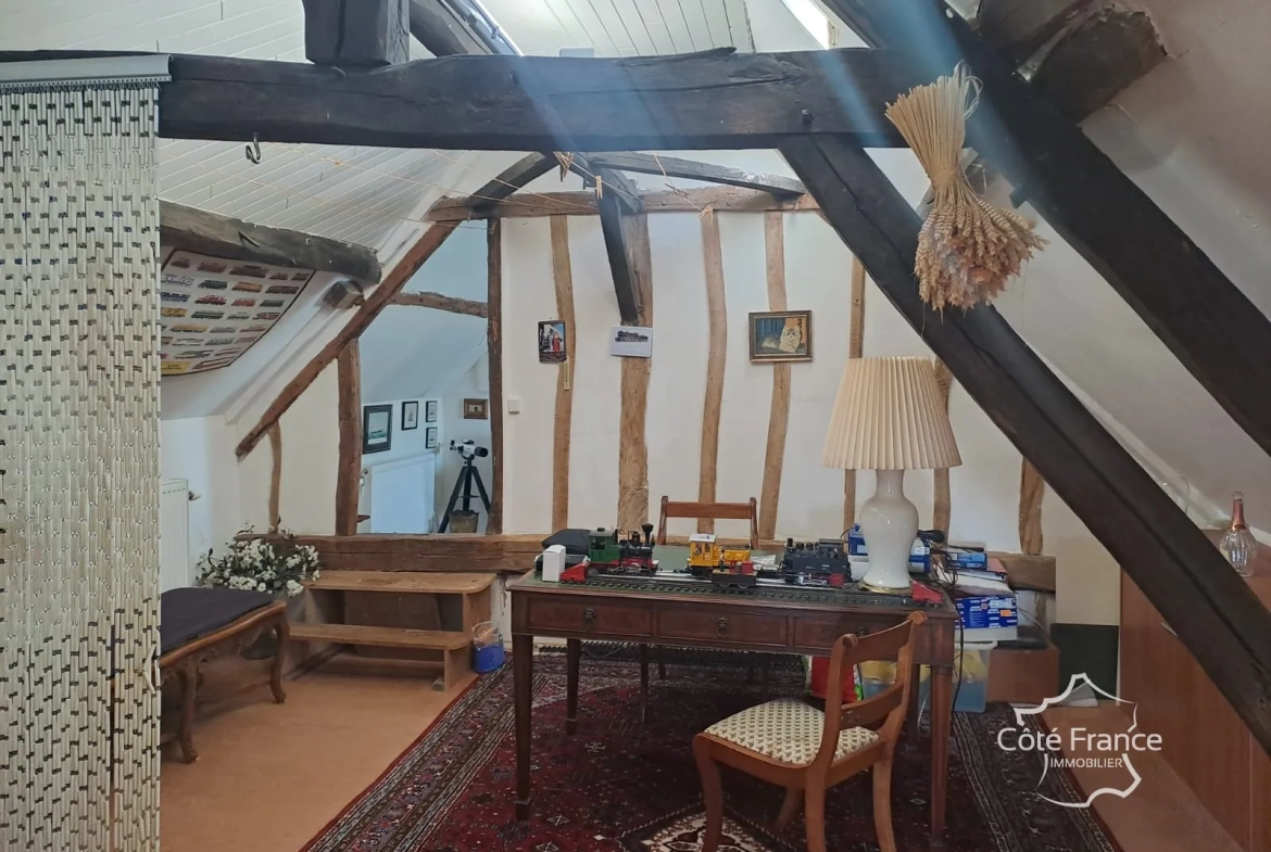 Très belle maison avec vue imprenable et terrain de 2805 m² à Renneval, Aisne 