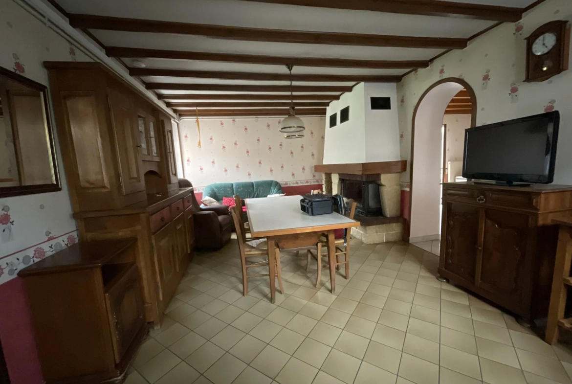 Maison à vendre à Saint-Sorlin-De-Morestel avec 4 chambres et grand jardin 