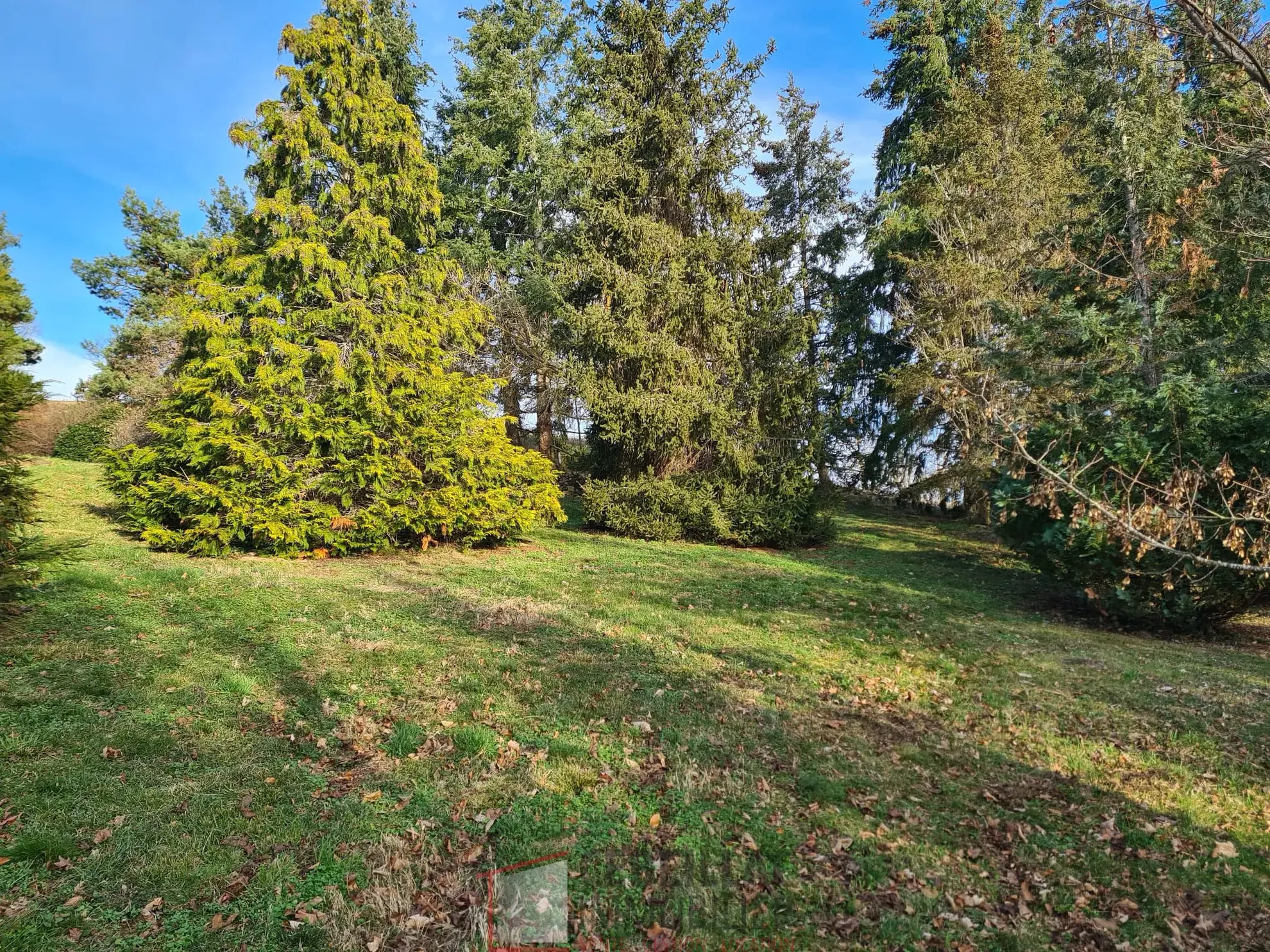 Terrain constructible de 7543 m² à Bansat avec vue sur les Puy 