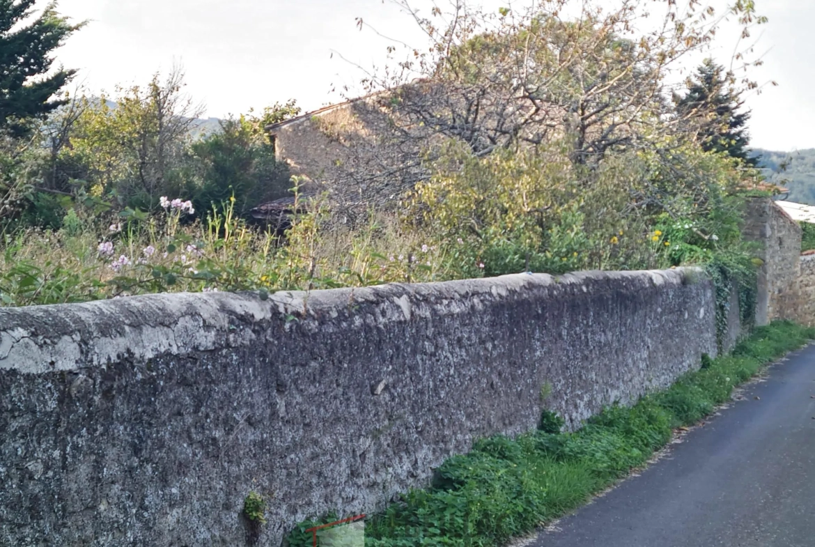Terrain constructible de 7543 m² à Bansat avec vue sur les Puy 