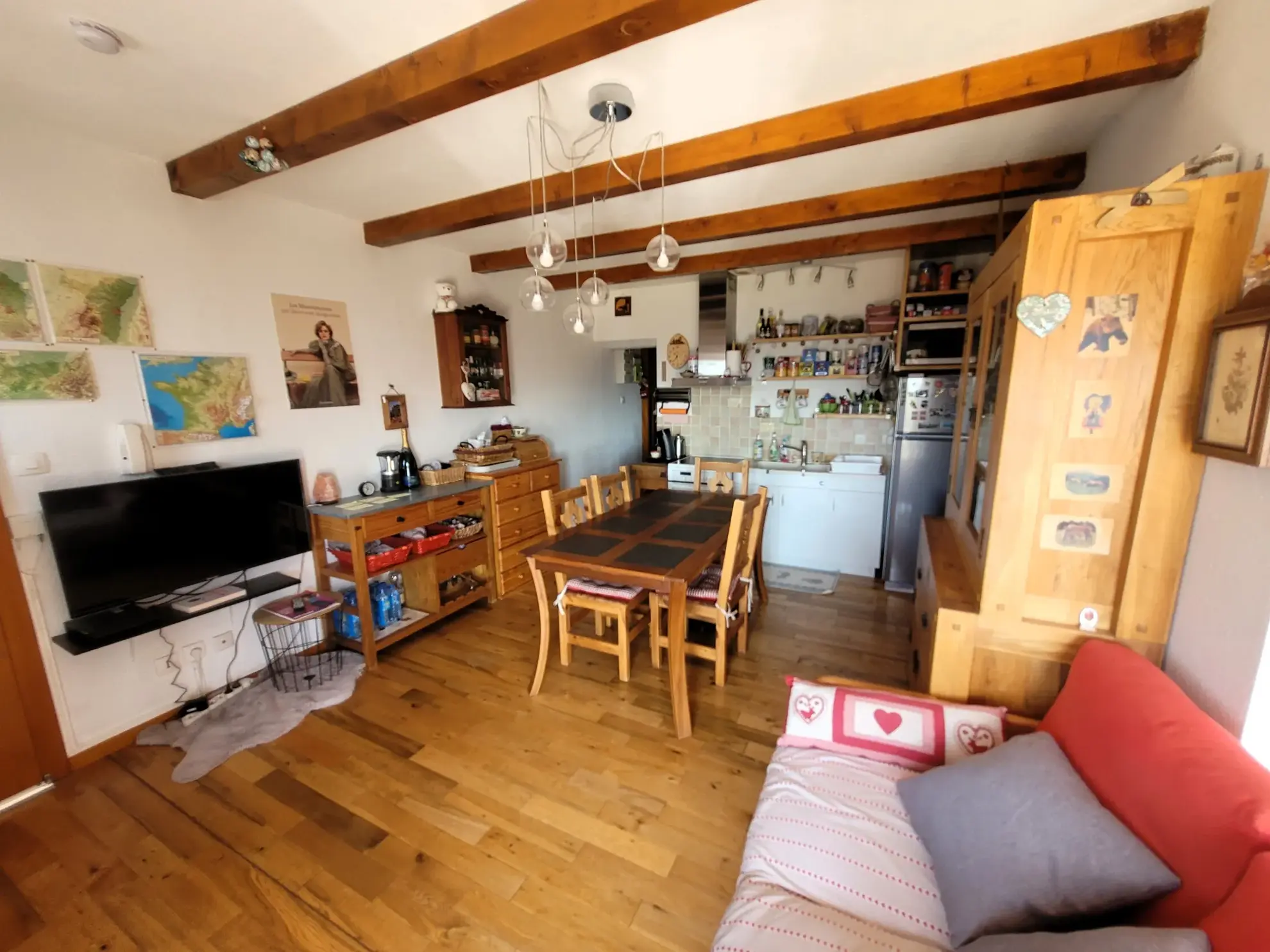 Appartement T2 avec balcon et vue exceptionnelle à Soultzeren 