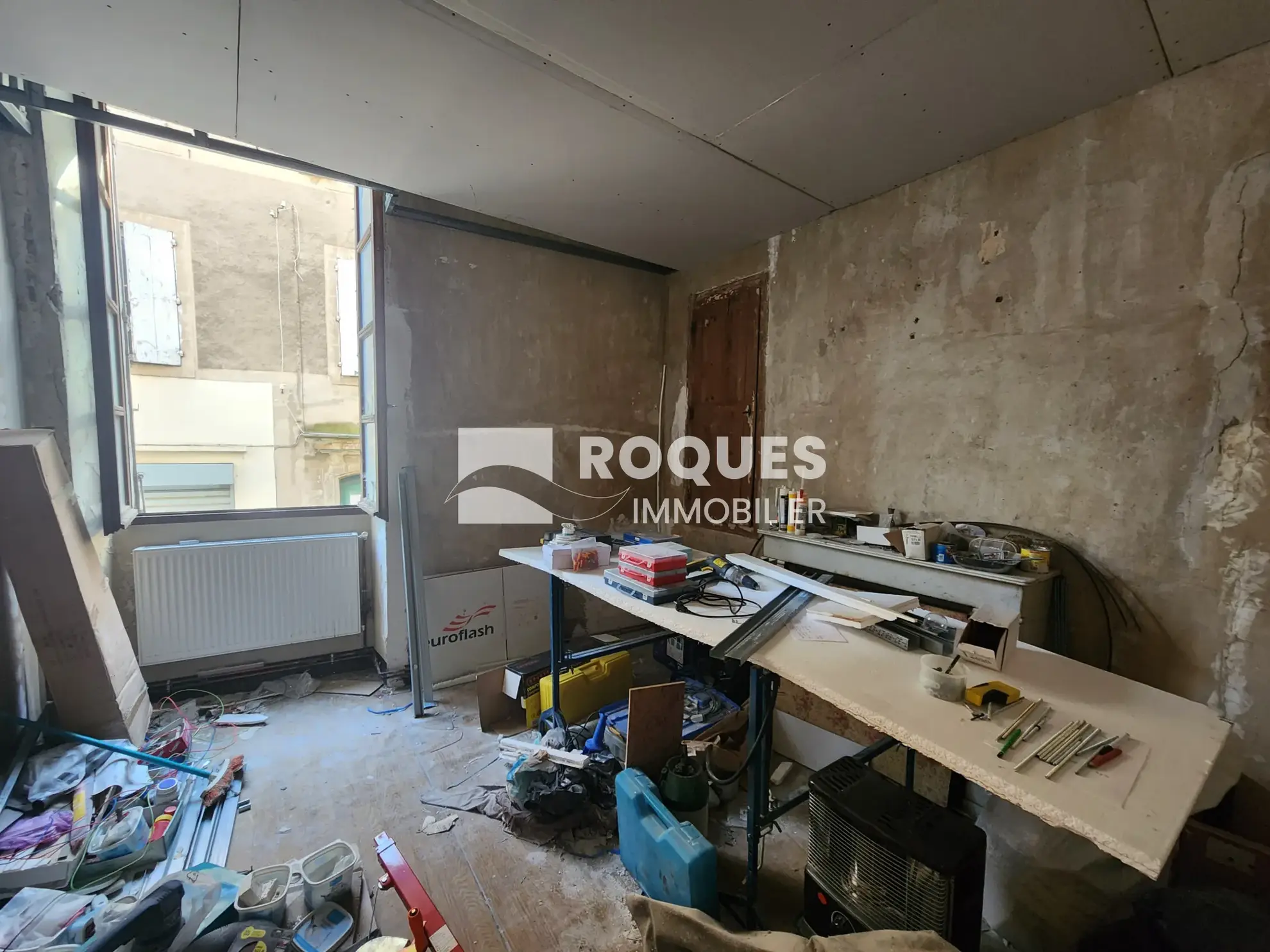 Appartement de 53 m² en centre-ville de Lodève, à rénover 