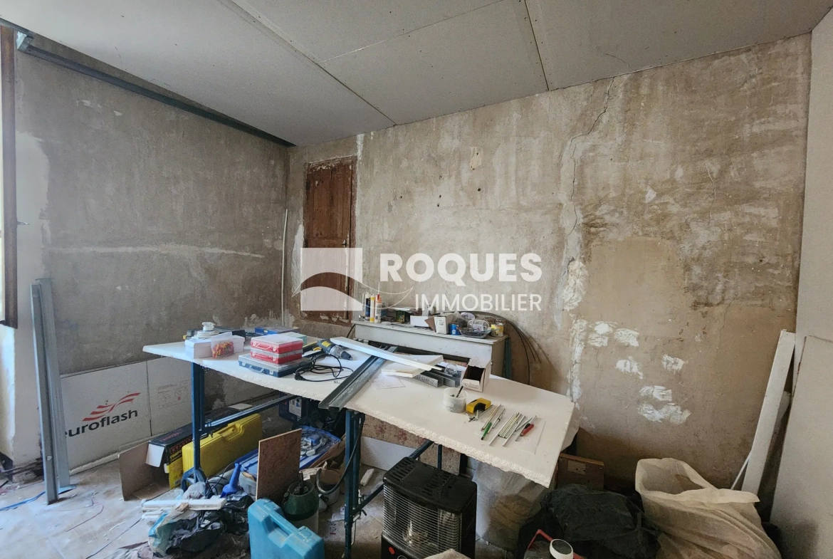 Appartement de 53 m² en centre-ville de Lodève, à rénover 