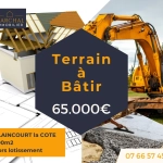 Terrains constructibles à vendre à 20 minutes de Metz à Alaincourt la Côte