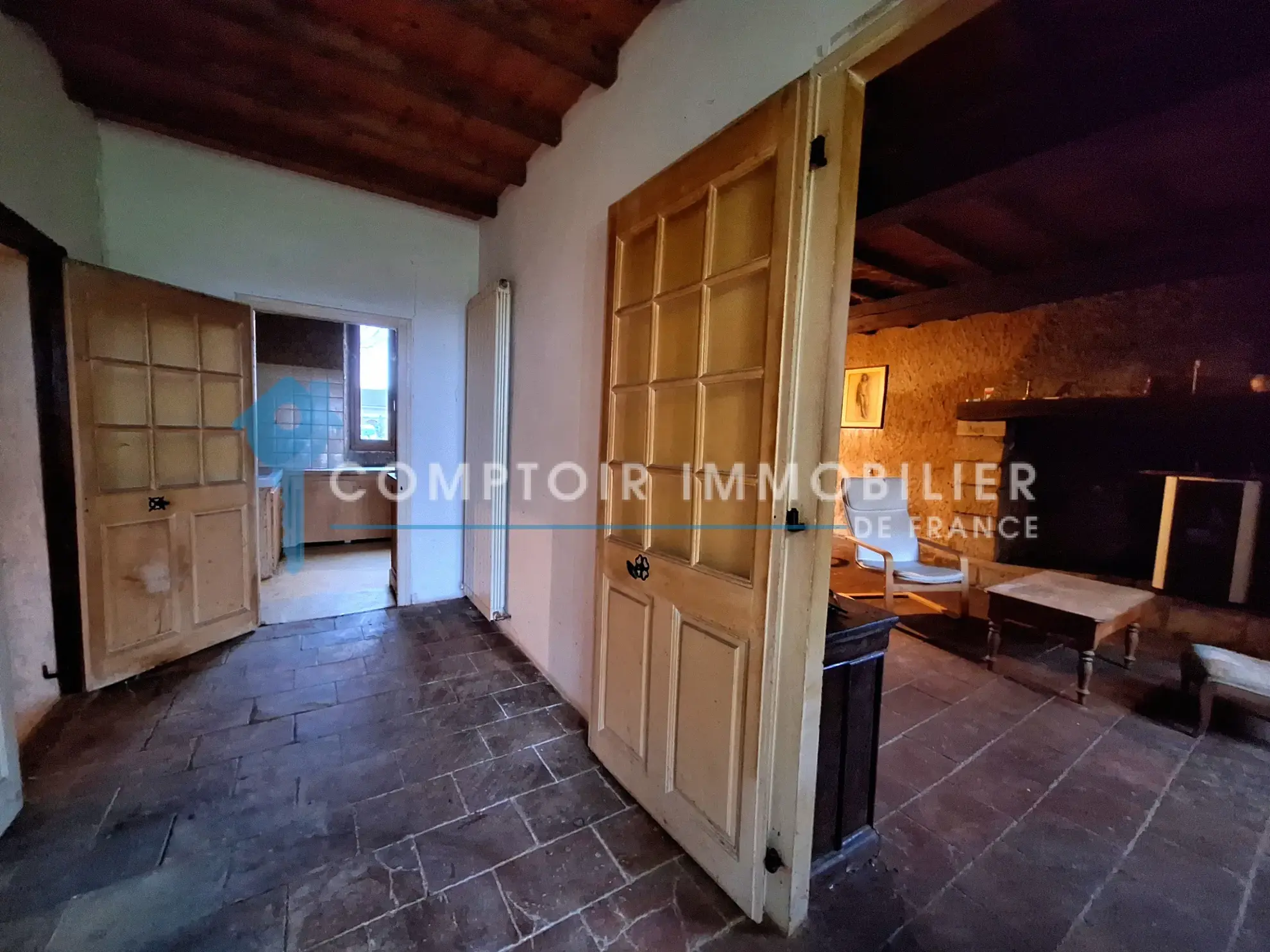 Charmante maison ancienne à rénover de 142 m² avec grand jardin à Puylaurens 