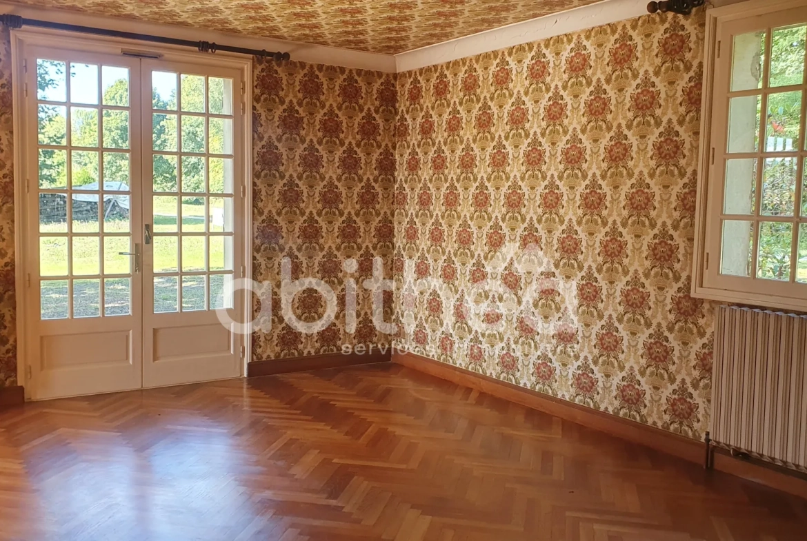 Maison typique du Limousin avec sous-sol et grand terrain à Oradour-sur-Vayres 