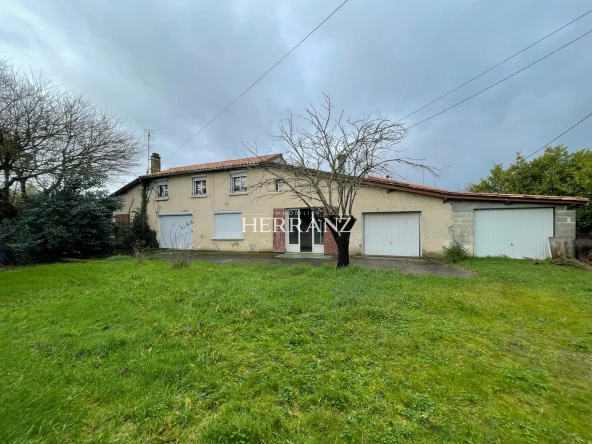 Maison à rénover de 120 m² à Coutras, proche centre-ville et commerces