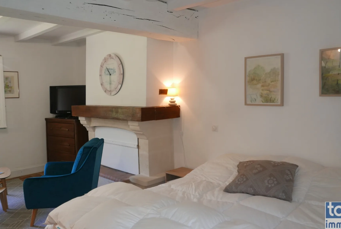 Charmante maison en pierre avec dépendance, piscine et grand terrain à Sigoules 