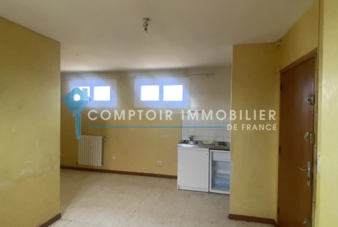 Studio à vendre à Nîmes, proche faculté des Carmes – précieux investissement 