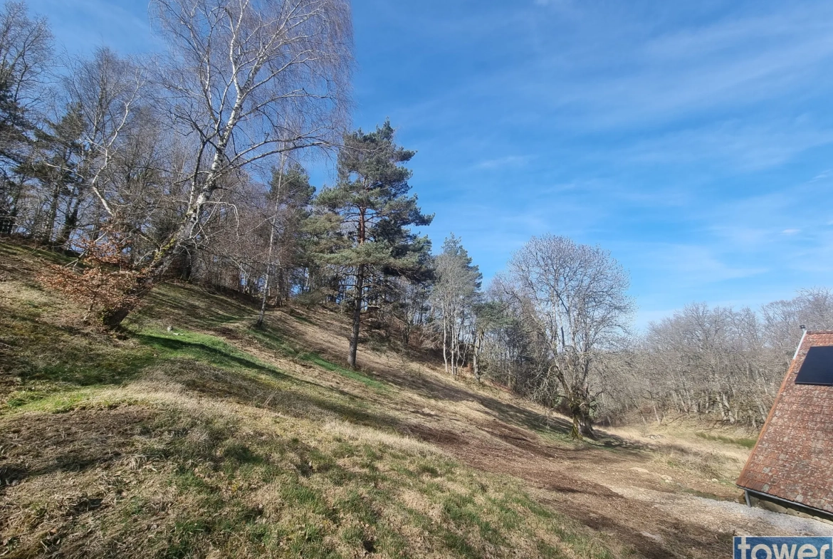 Belle longère de 140 m² avec terrain de 3,5 hectares à Cros 