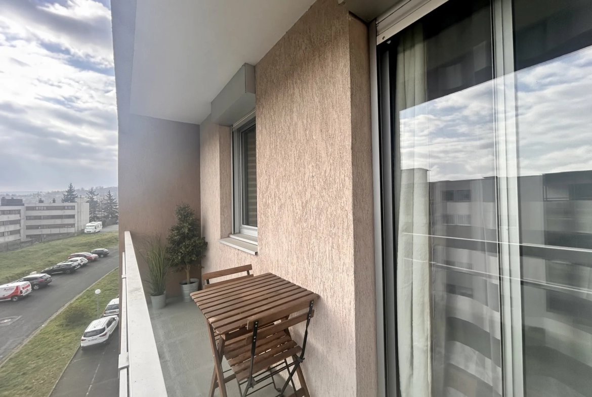 Appartement 2 pièces avec balcon et parking à Chamalieres 