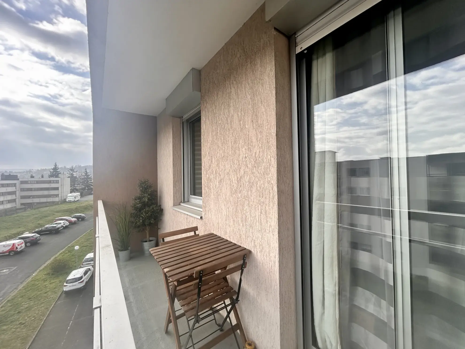 Appartement 2 pièces avec balcon et parking à Chamalieres 