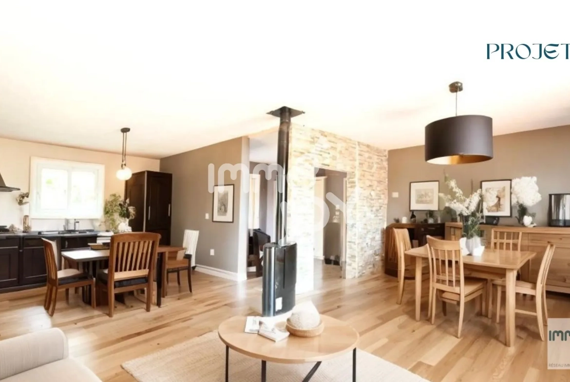 Villa familiale de 114 m² avec sous-sol et garage à Pins Justaret 