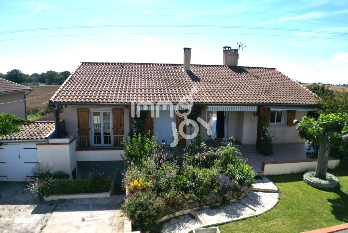 Villa familiale de 114 m² avec sous-sol et garage à Pins Justaret 