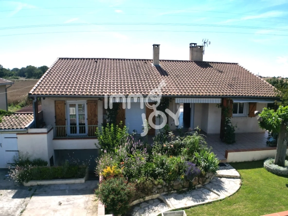Villa familiale de 114 m² avec sous-sol et garage à Pins Justaret