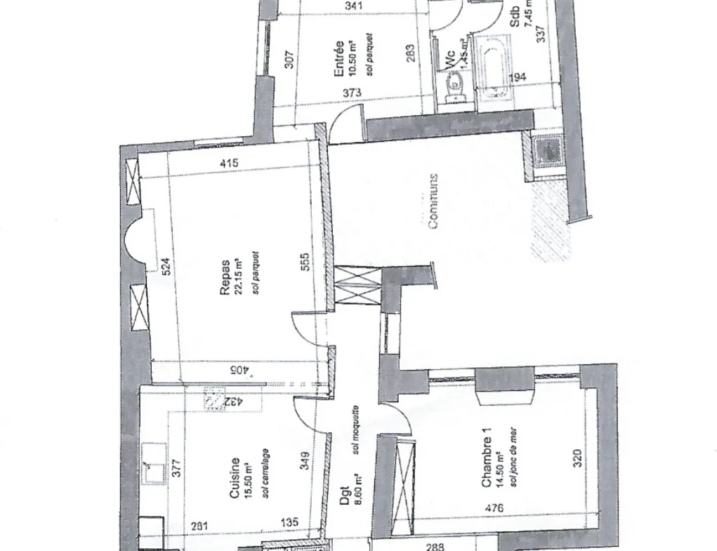 Grand appartement T6 à Clermont-Ferrand, idéal famille, proche écoles et commodités 