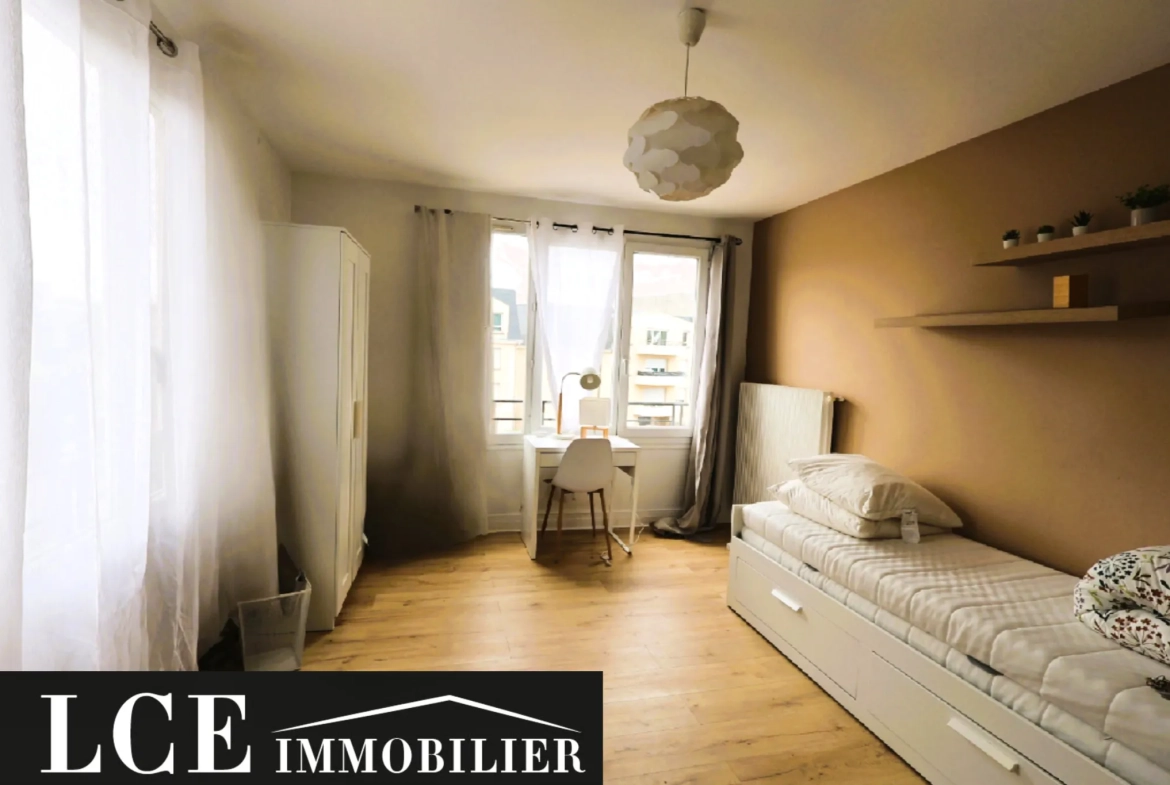 Appartement T3 rénové de 61 m² avec parking à Corbeil-Essonnes 