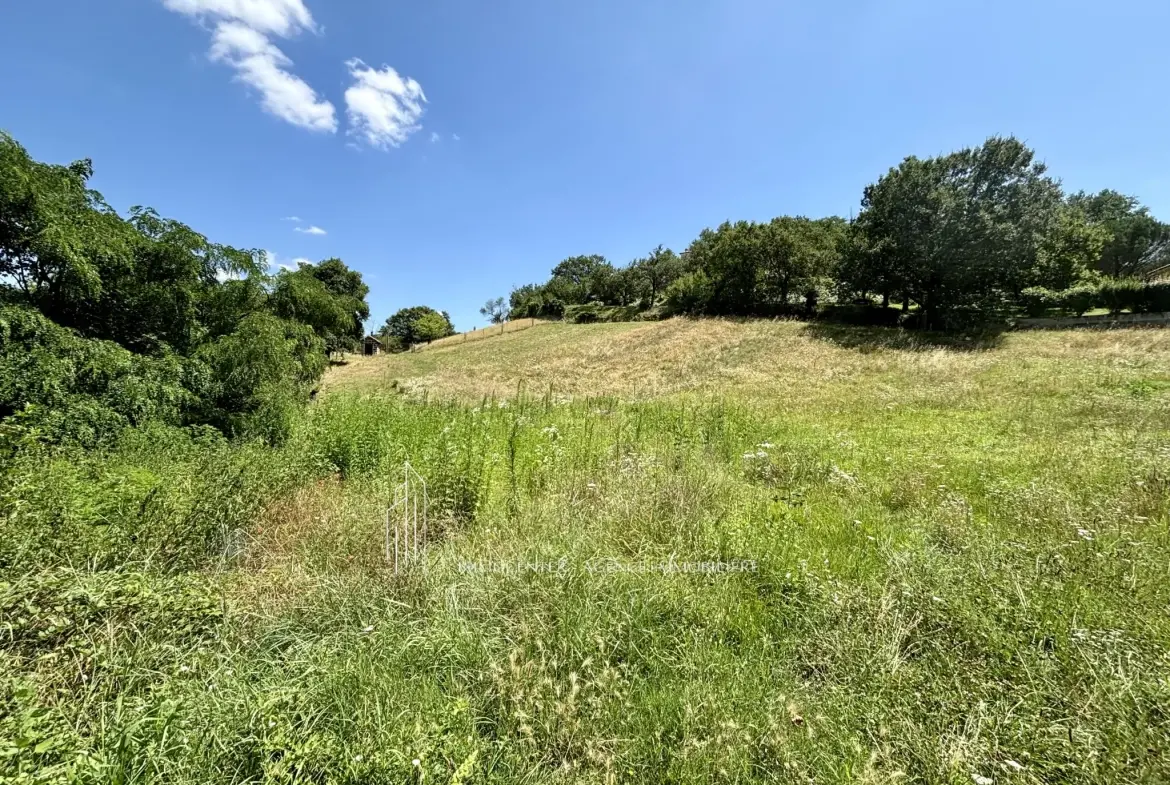 Terrain constructible de 1000 m² à Saint-Clair-Du-Rhône à vendre 