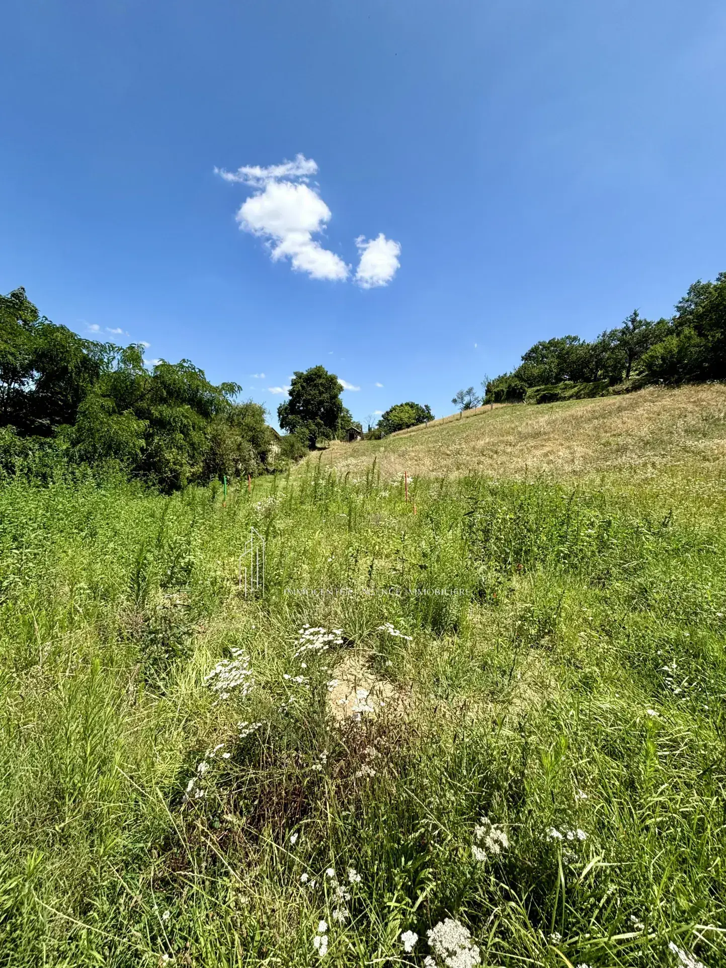 Terrain constructible de 1000 m² à Saint-Clair-Du-Rhône à vendre 