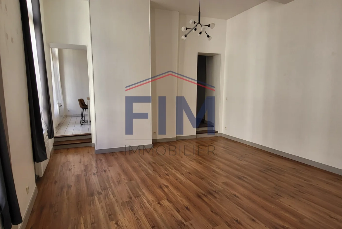 Bel appartement F3 calme avec vue sur cour à Dieppe - 74,79 m² 