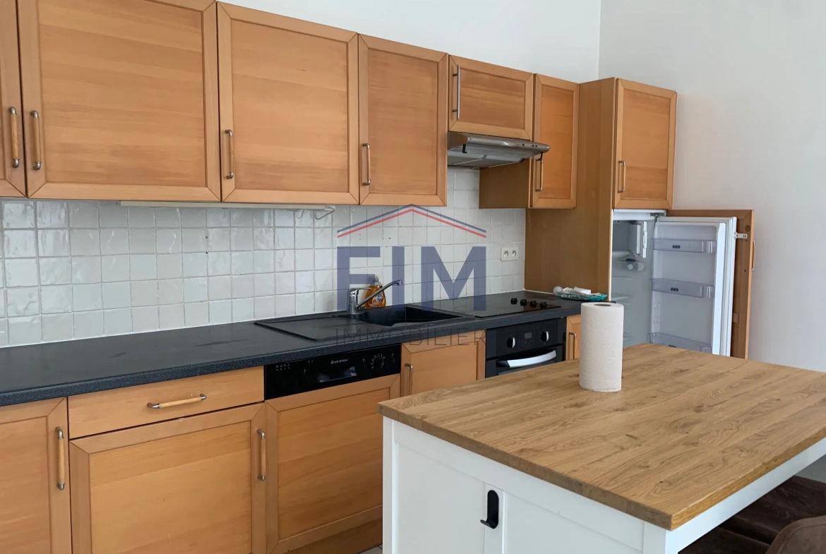 Bel appartement F3 calme avec vue sur cour à Dieppe - 74,79 m² 