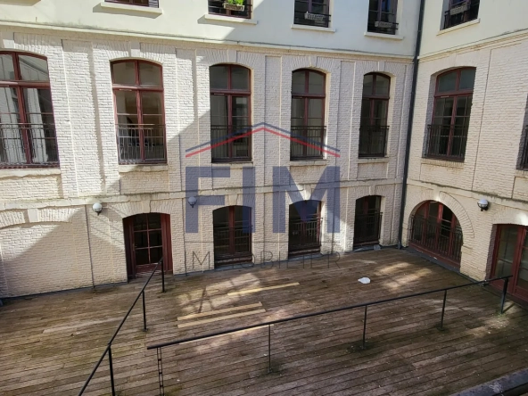 Bel appartement F3 calme avec vue sur cour à Dieppe - 74,79 m²