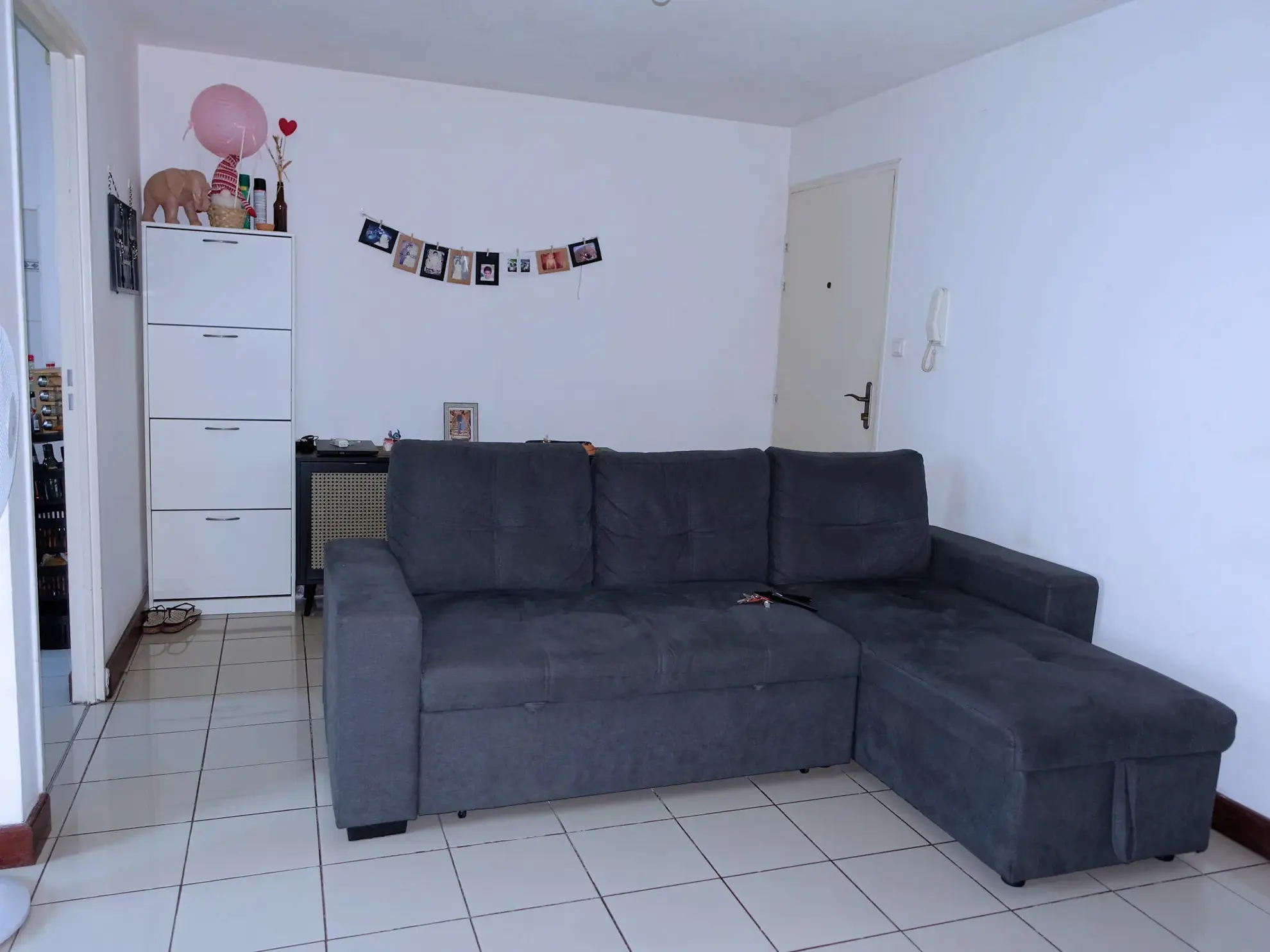 Appartement T2 de 44m² à Sainte Clotilde, Saint-Denis avec parking et bail en cours 