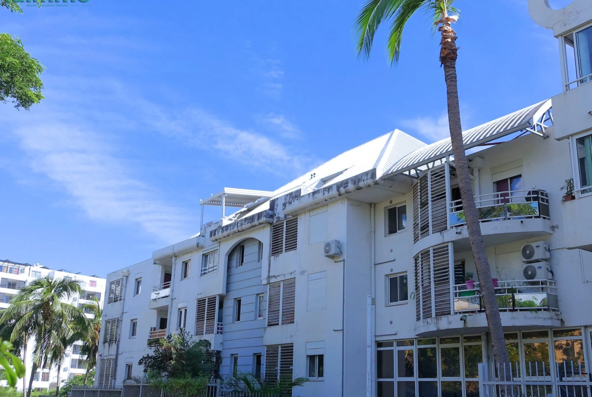 Appartement T2 de 44m² à Sainte Clotilde, Saint-Denis avec parking et bail en cours 