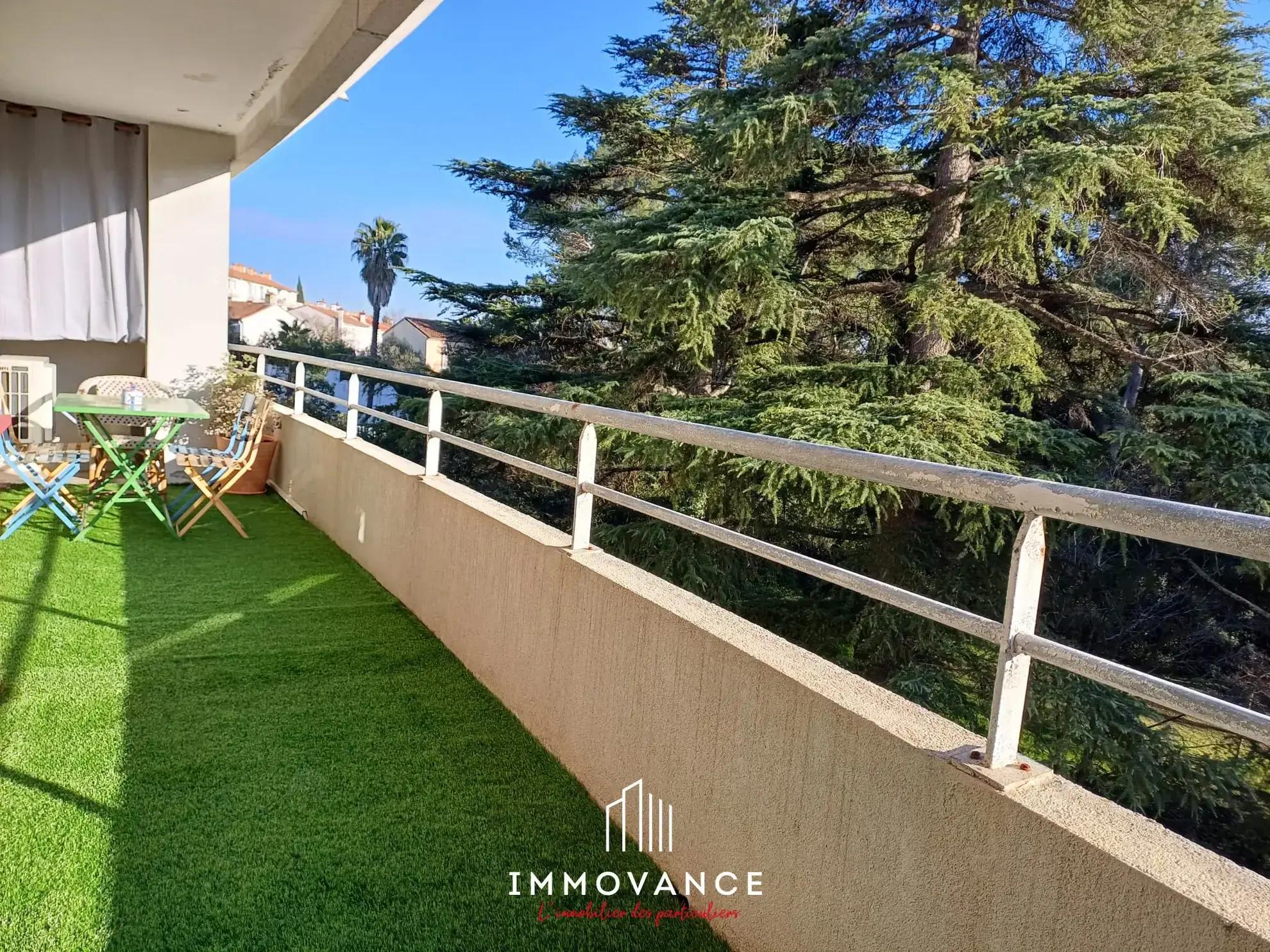 Appartement 2 pièces avec terrasse à Montpellier Aiguelongue - Vue nature et parking 