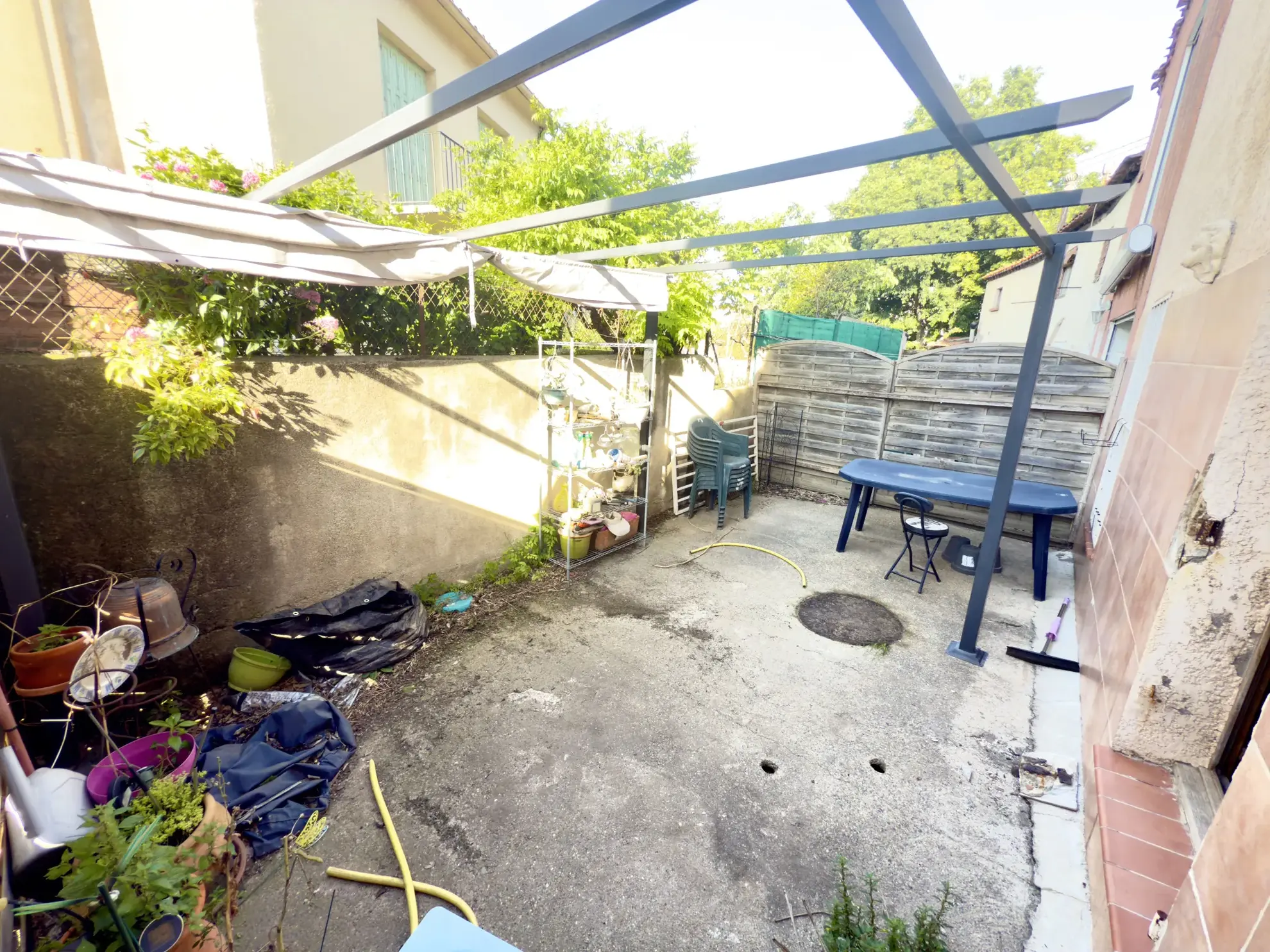 Maison T4 à Perpignan avec Cour et Double Garage - Quartier Saint-Assiscle 