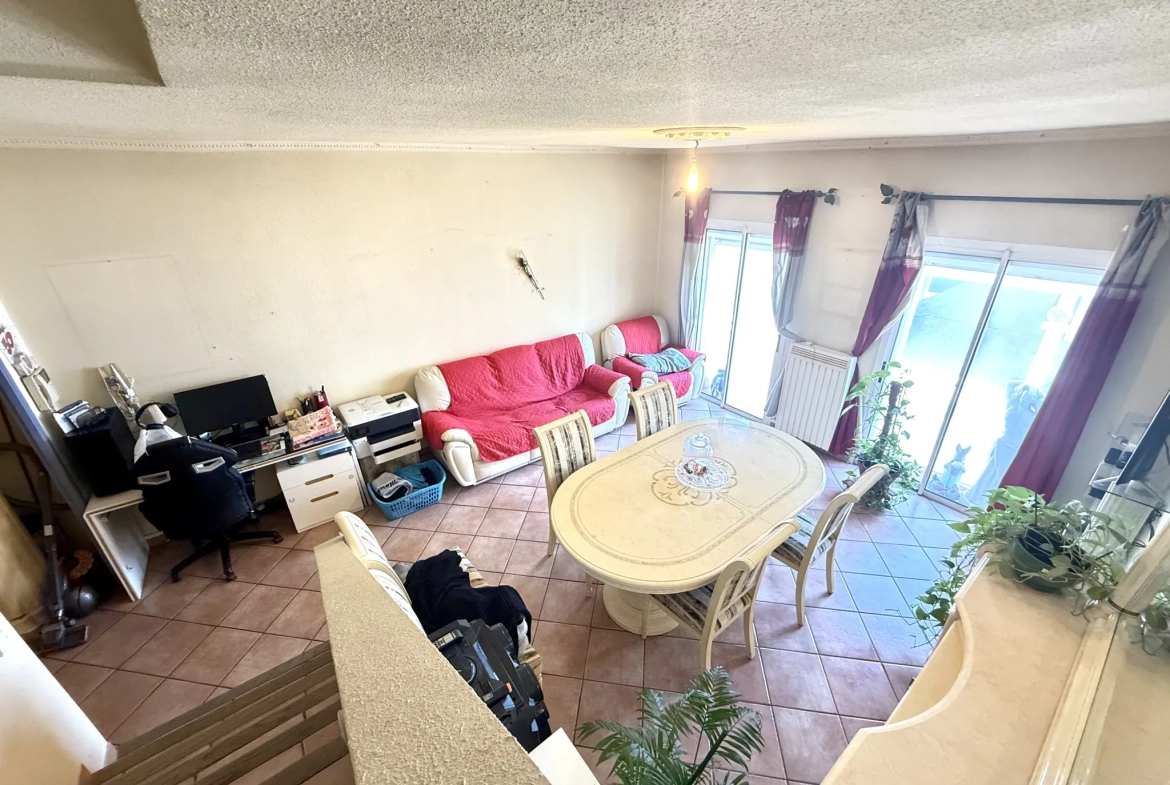 Maison T4 à Perpignan avec Cour et Double Garage - Quartier Saint-Assiscle 
