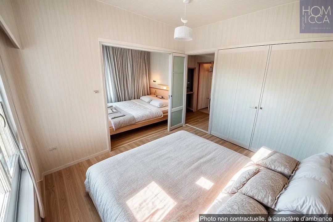 Appartement de 44 m² à Lyon 8, potentiel de rénovation, proximité transports et commerces 