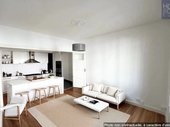 Appartement de 44 m² à Lyon 8, potentiel de rénovation, proximité transports et commerces