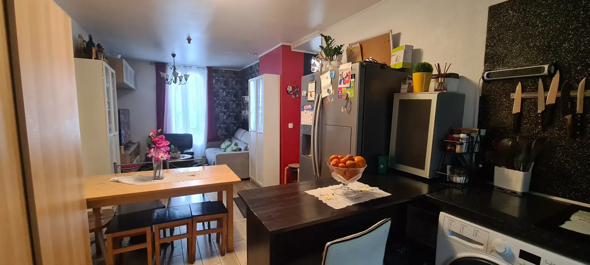 Appartement 3 pièces avec jardin privatif à Villeneuve Saint Georges 