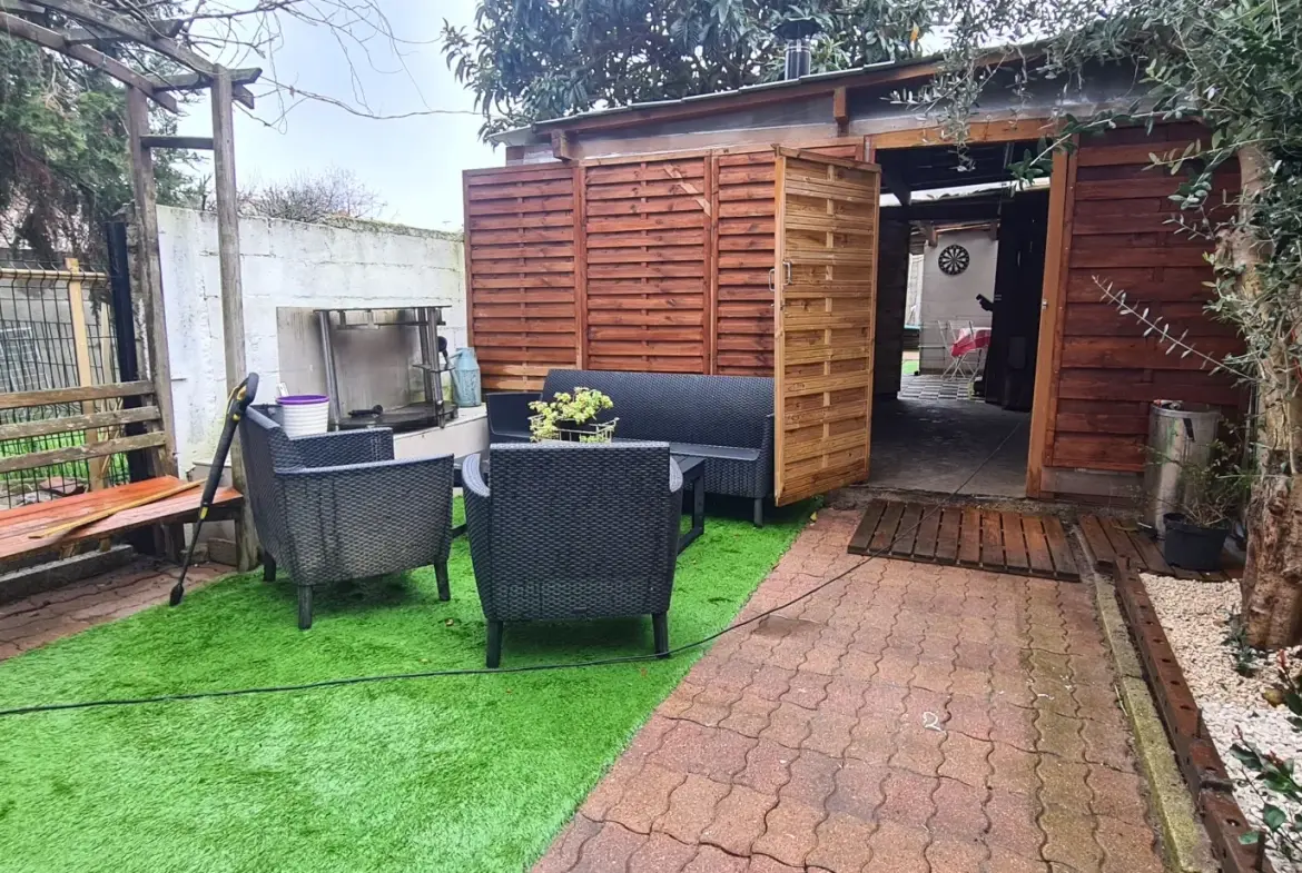 Appartement 3 pièces avec jardin privatif à Villeneuve Saint Georges 