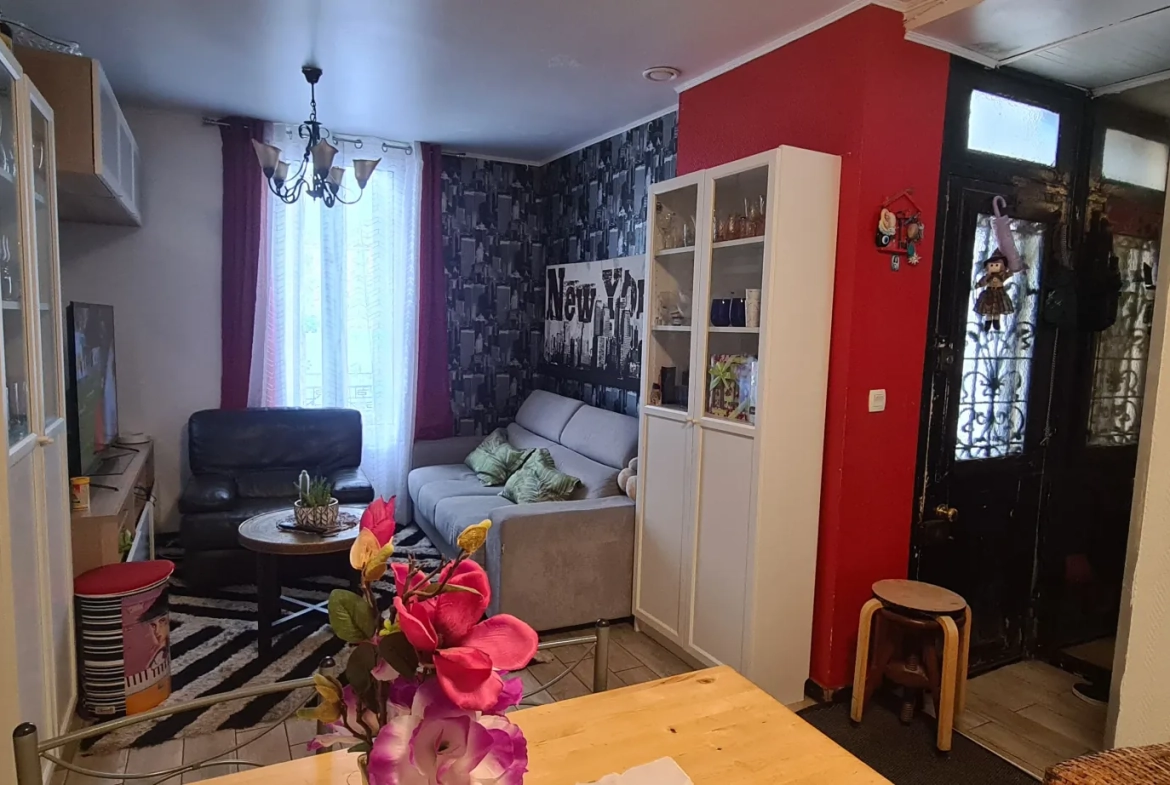 Appartement 3 pièces avec jardin privatif à Villeneuve Saint Georges 