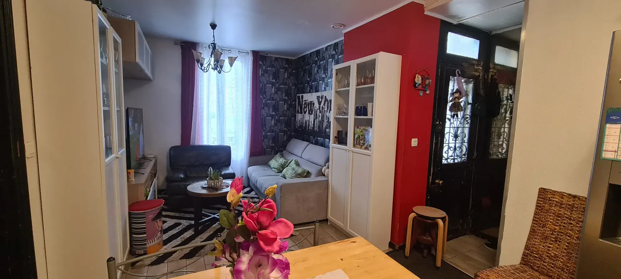 Appartement 3 pièces avec jardin privatif à Villeneuve Saint Georges 