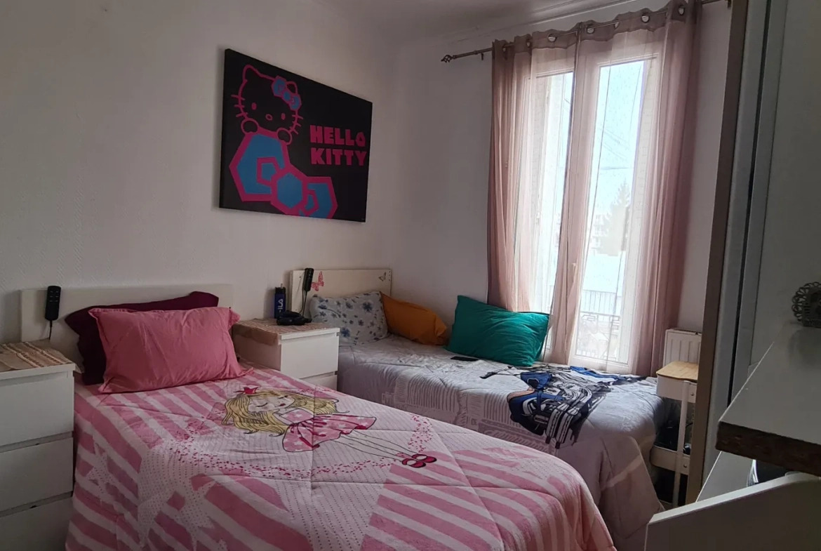 Appartement 3 pièces avec jardin privatif à Villeneuve Saint Georges 