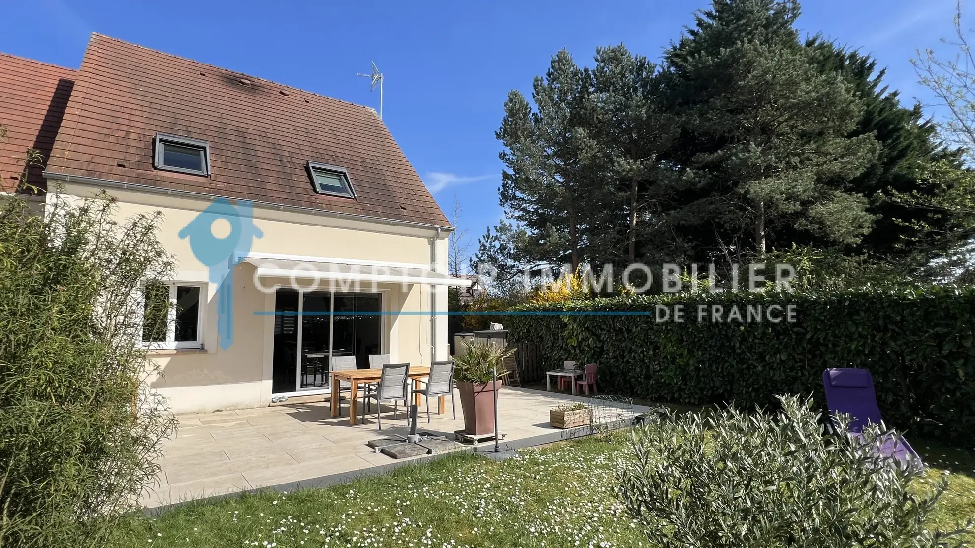 Maison individuelle récente avec jardin et garage à Boutigny-sur-Essonne 