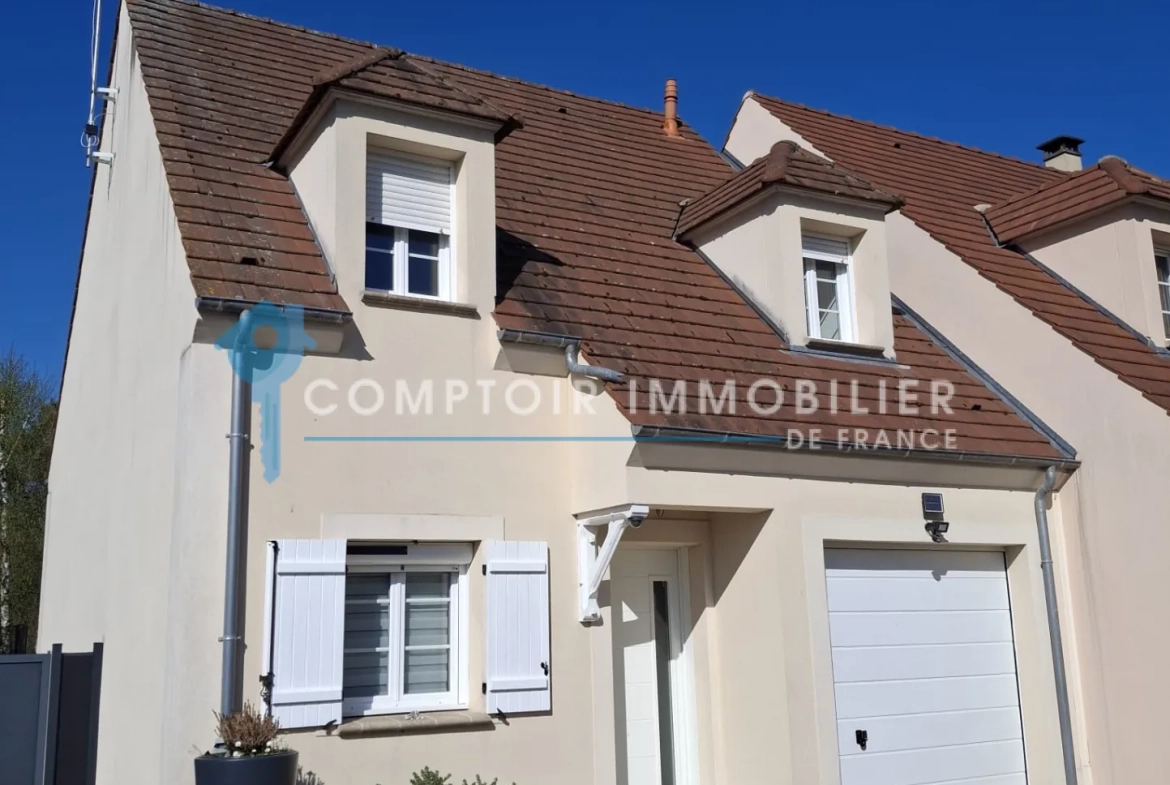 Maison individuelle récente avec jardin et garage à Boutigny-sur-Essonne 