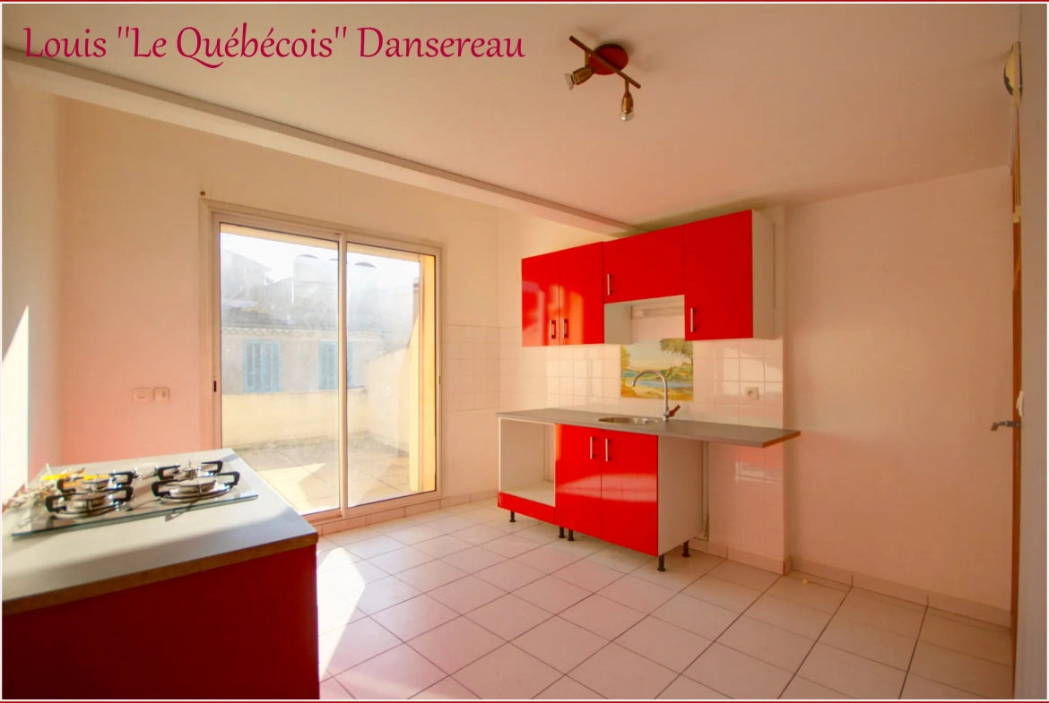 Investissement locatif à Auriol - T2 duplex avec terrasse privative 