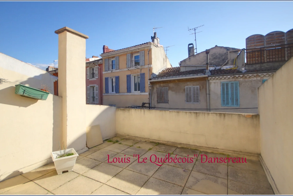 Investissement locatif à Auriol - T2 duplex avec terrasse privative 