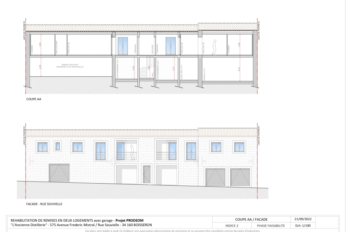 Immeuble de 125m² avec permis purgé à Boisseron, idéal pour investissement ou projet personnalisé 