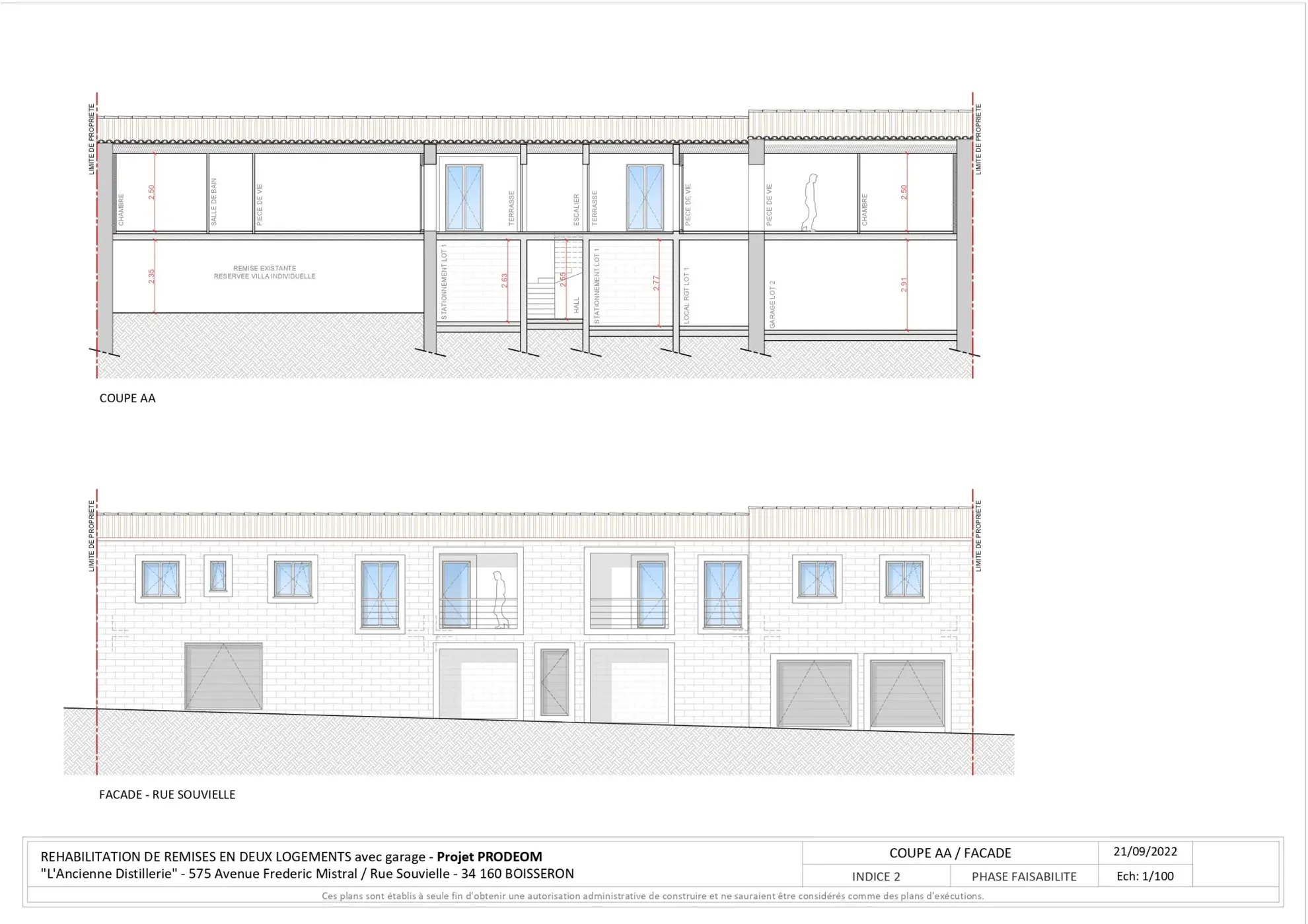 Immeuble de 125m² avec permis purgé à Boisseron, idéal pour investissement ou projet personnalisé 