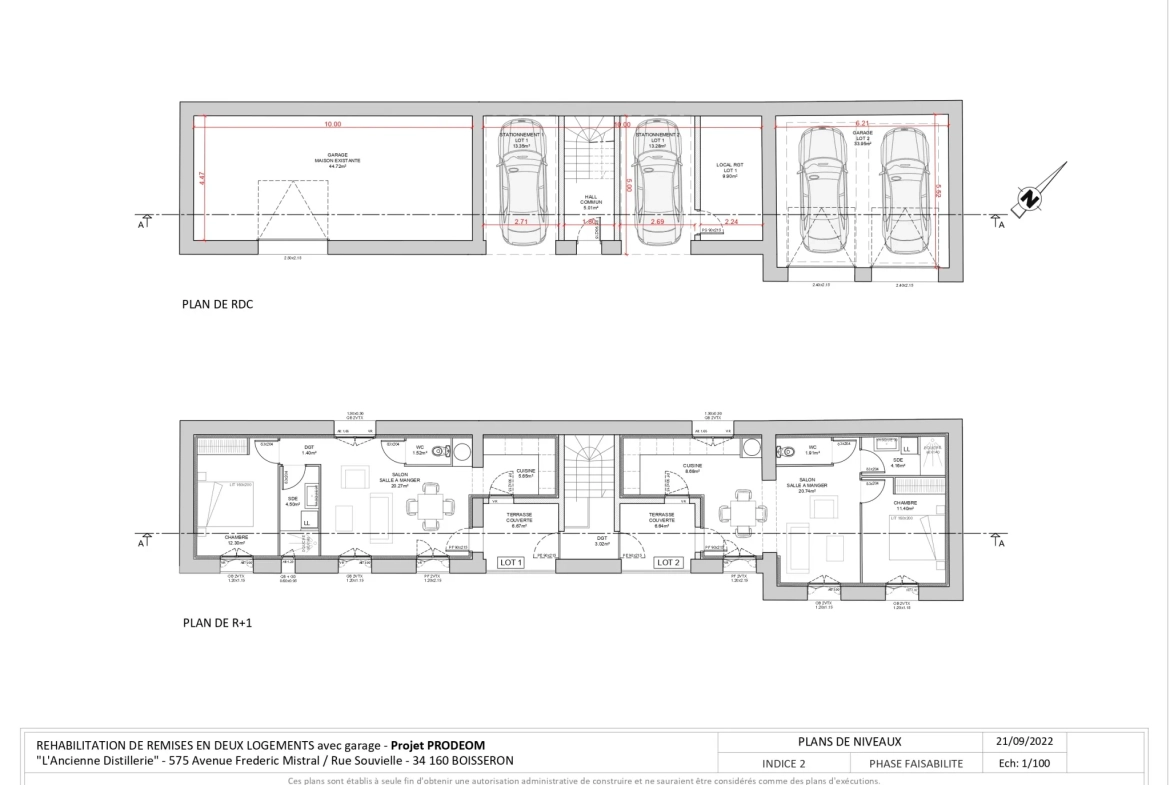 Immeuble de 125m² avec permis purgé à Boisseron, idéal pour investissement ou projet personnalisé 